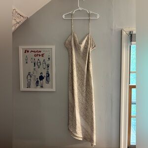 Forever 21 Asymmetrical Spaghetti Strap Dress Size M